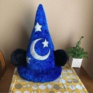 Disney Parks Sorceror Mickey padded hat with ears